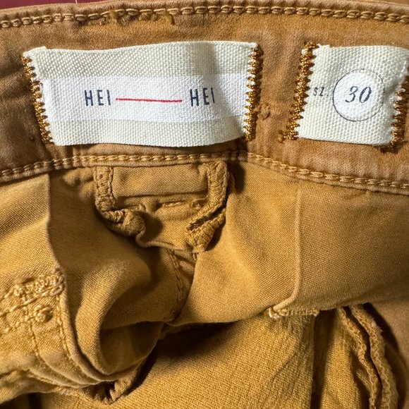 Anthropologie Hei Hei Abroad Skinny Ankle Pants, Size 30 - Picture 6 of 9